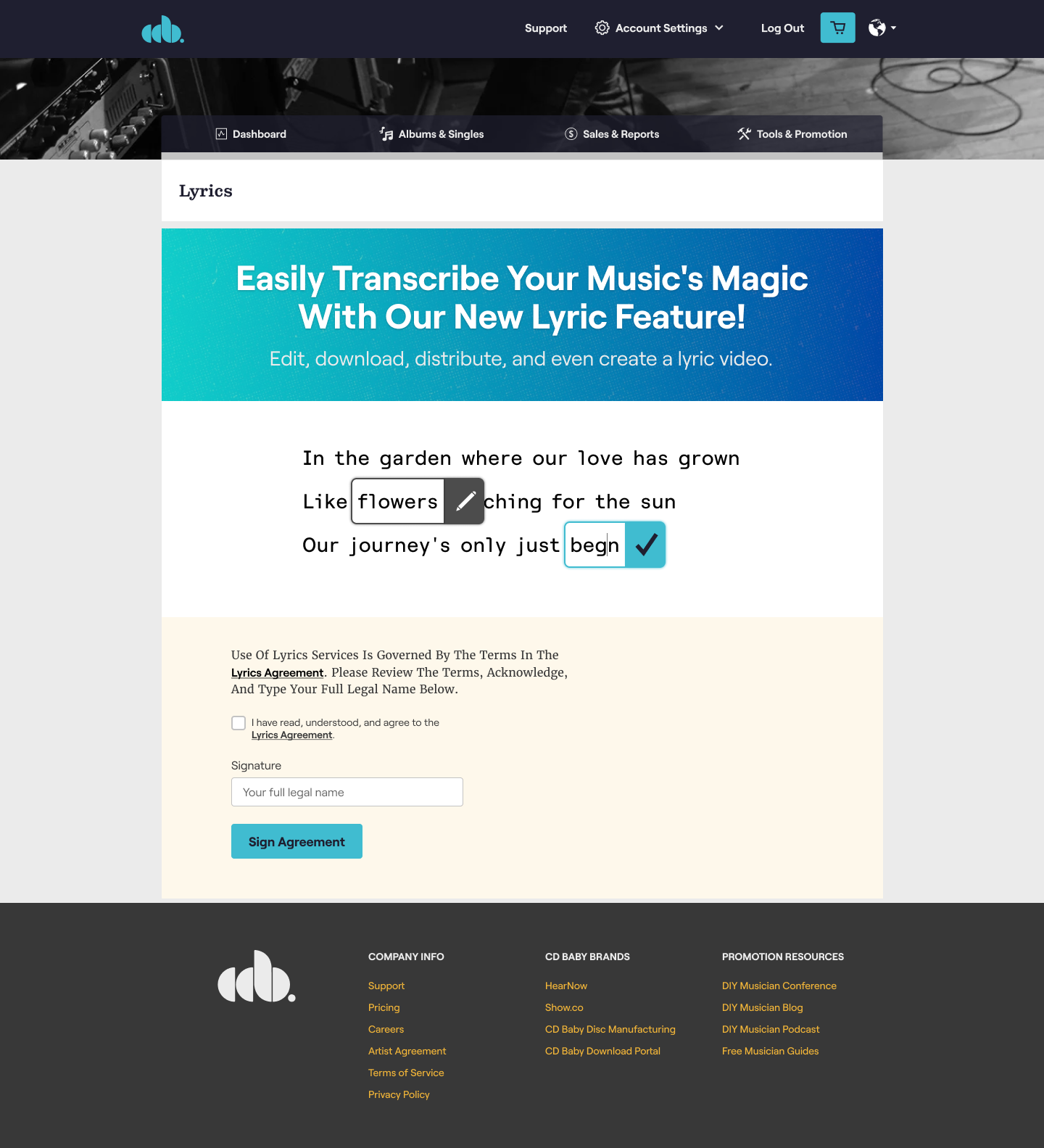 Lyrics Transcription & Sync Workflow